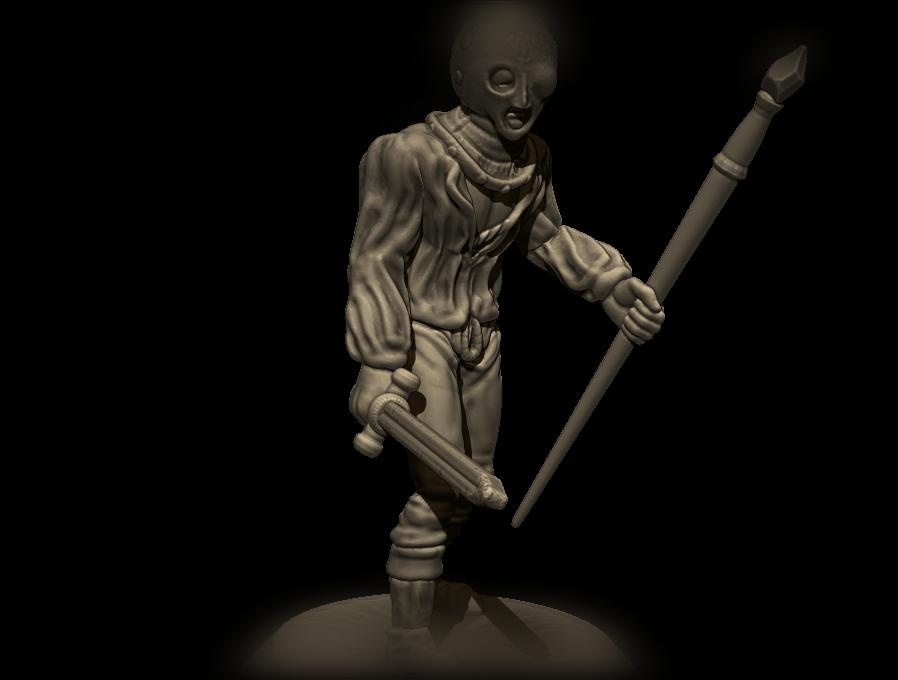 Prisoner - Elden Ring - 3D Printable STL Model  3d model