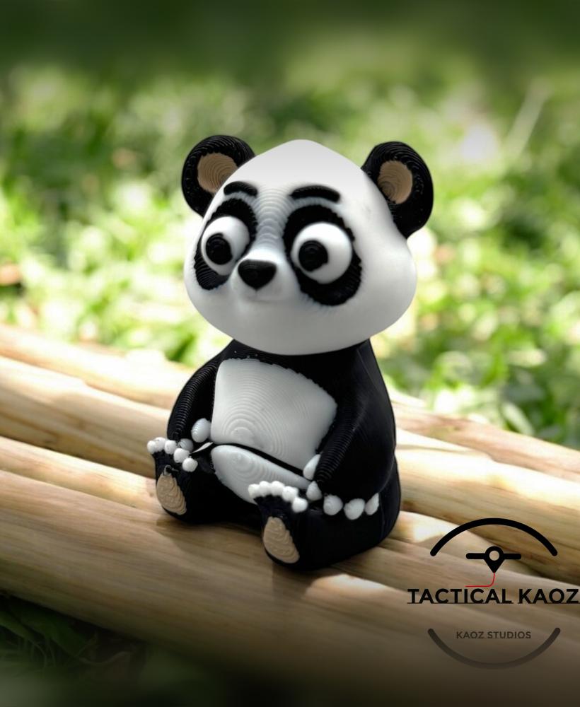  Flexi Panda - Articulating and Adorable 3d model