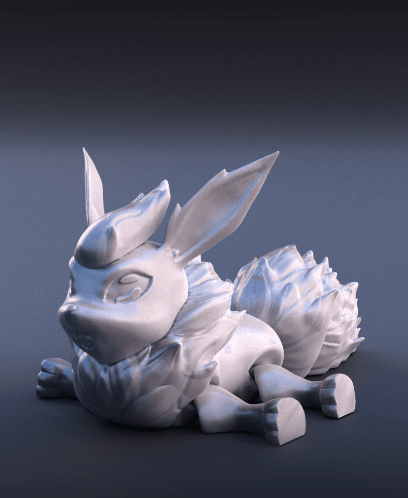 Articulating Flareon - Pokemon 3d model