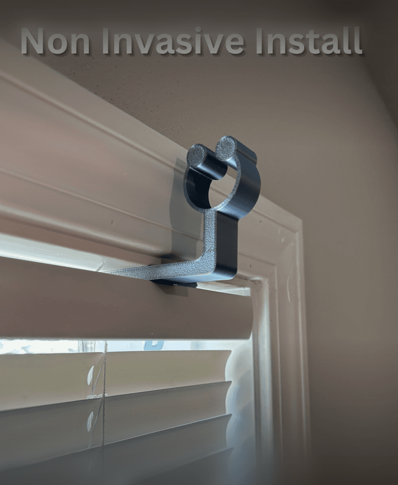 Curtain Rod Wedge.stl 3d model