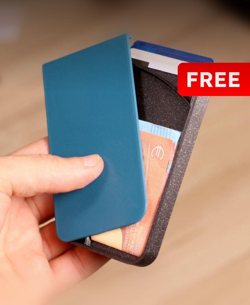 Maker Wallet - Fully 3D Printable 3d model