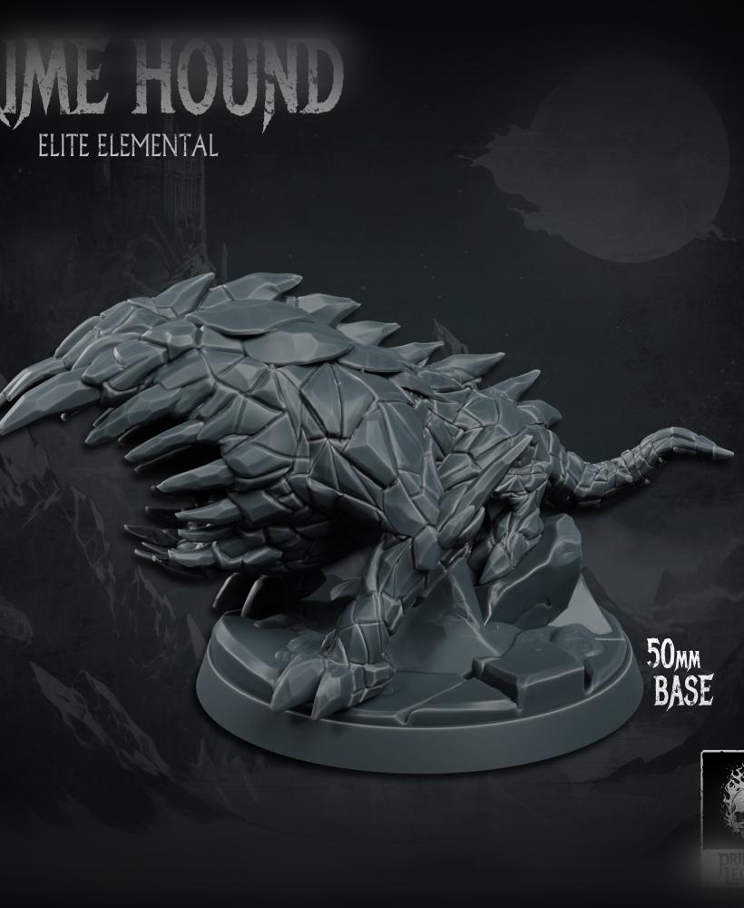 Rime Hound 03 (40mm Base) 3d model