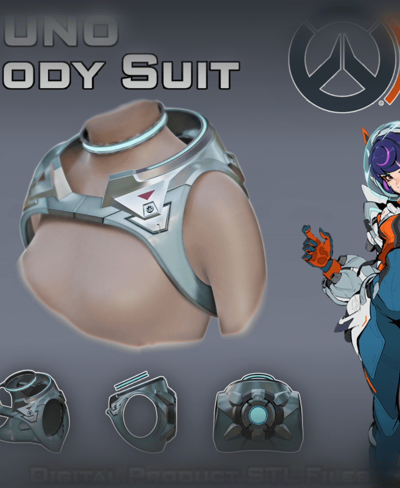 Si Fi Juno Space Ranger Body Suit Overwatch 2 3d model