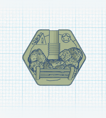Hextraction Rock Slide Tile.stl 3d model