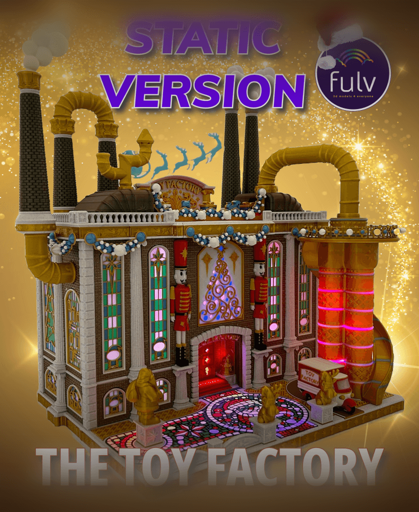 The Toy Factory (Static Version) 3d model