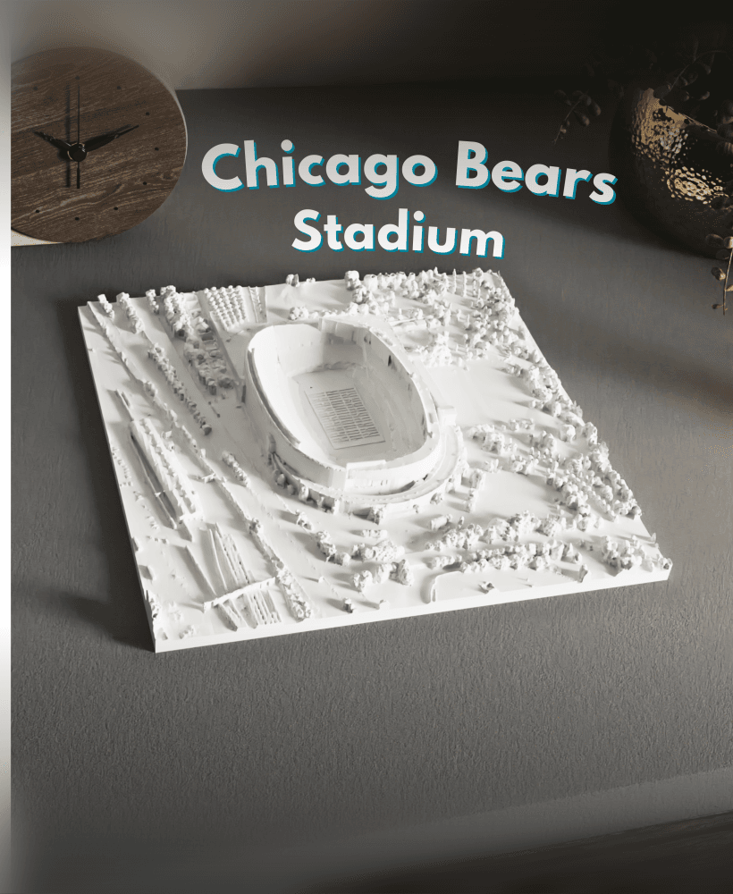 Chicago Bears Stadium - Soldier Field 3d model