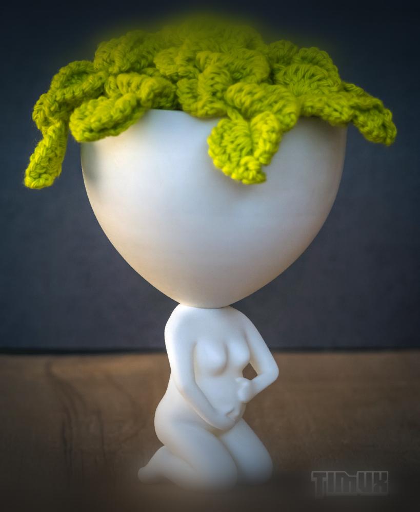 ROBERTA PLANT PREGNANT V2 3d model