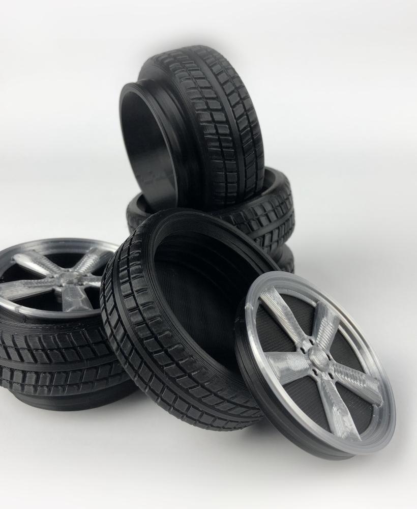 MODULAR TIRE STACK 3d model