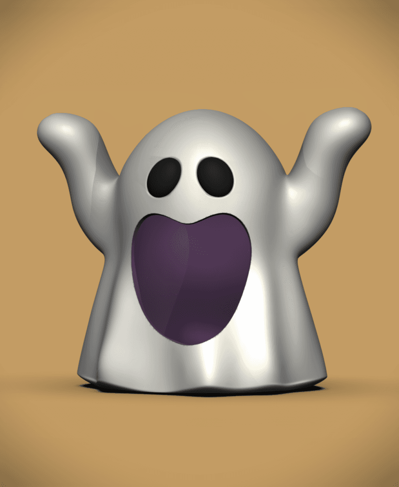 Ghosty Candy Bowl 3d model