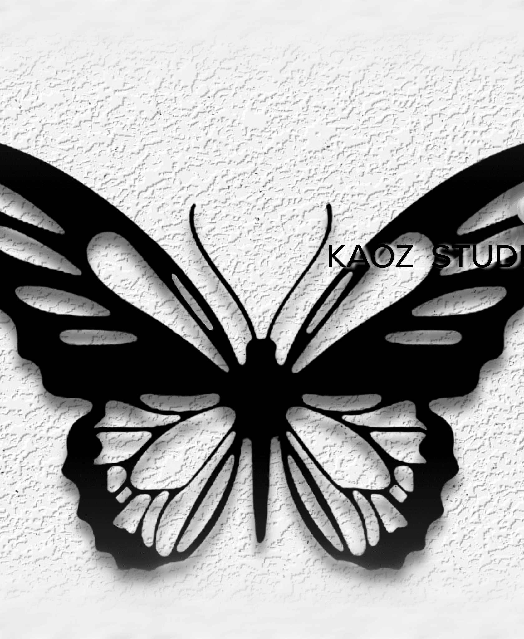 Butterfly wall art butterflies wall decor garden decoration 3d model