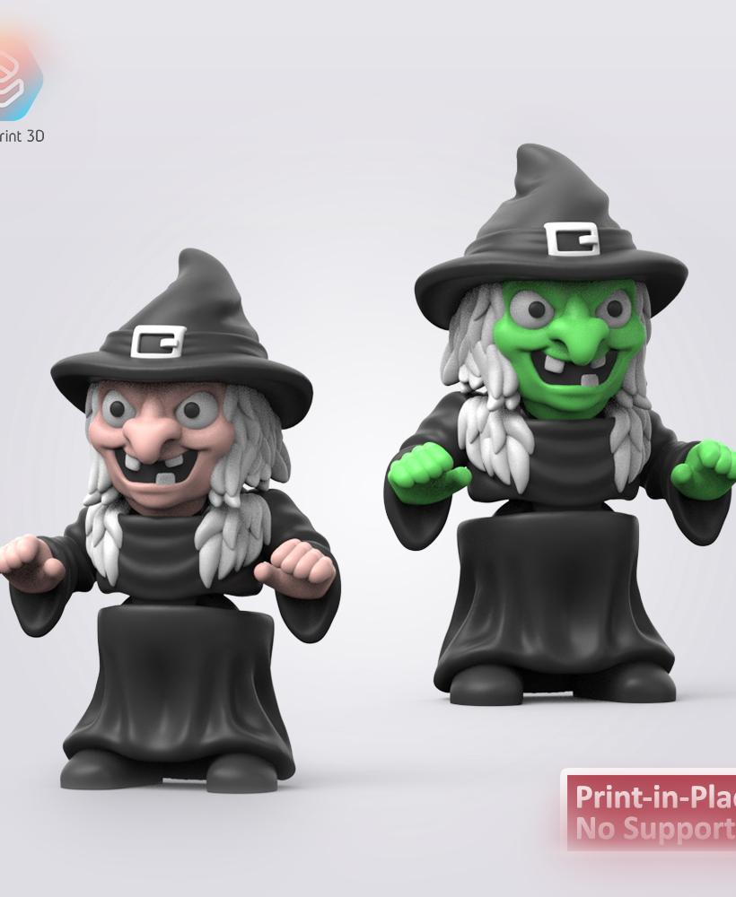 Flexi Witch 3d model