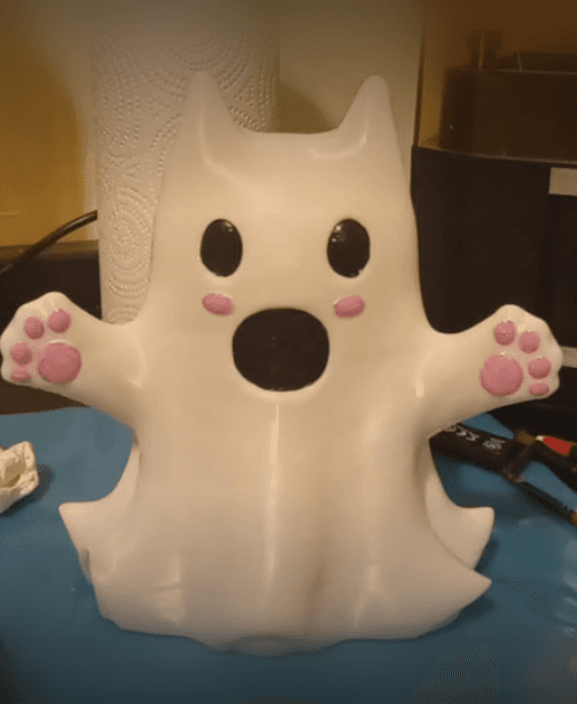 ghost cat 3d model