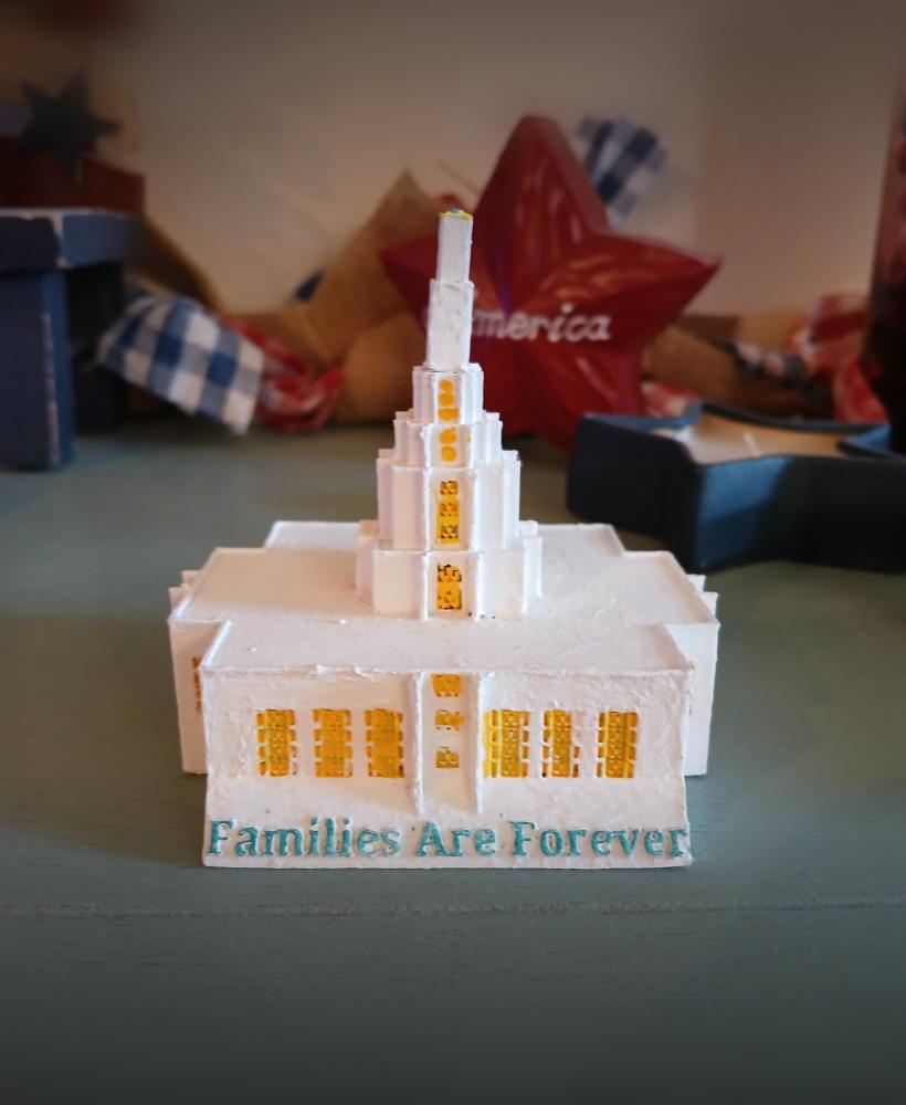 Idaho Falls Temple.stl 3d model