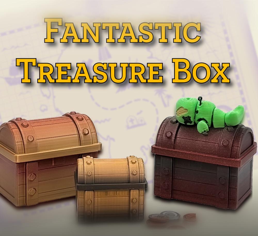 M3D - Fantastic Treasure Chest 3d model