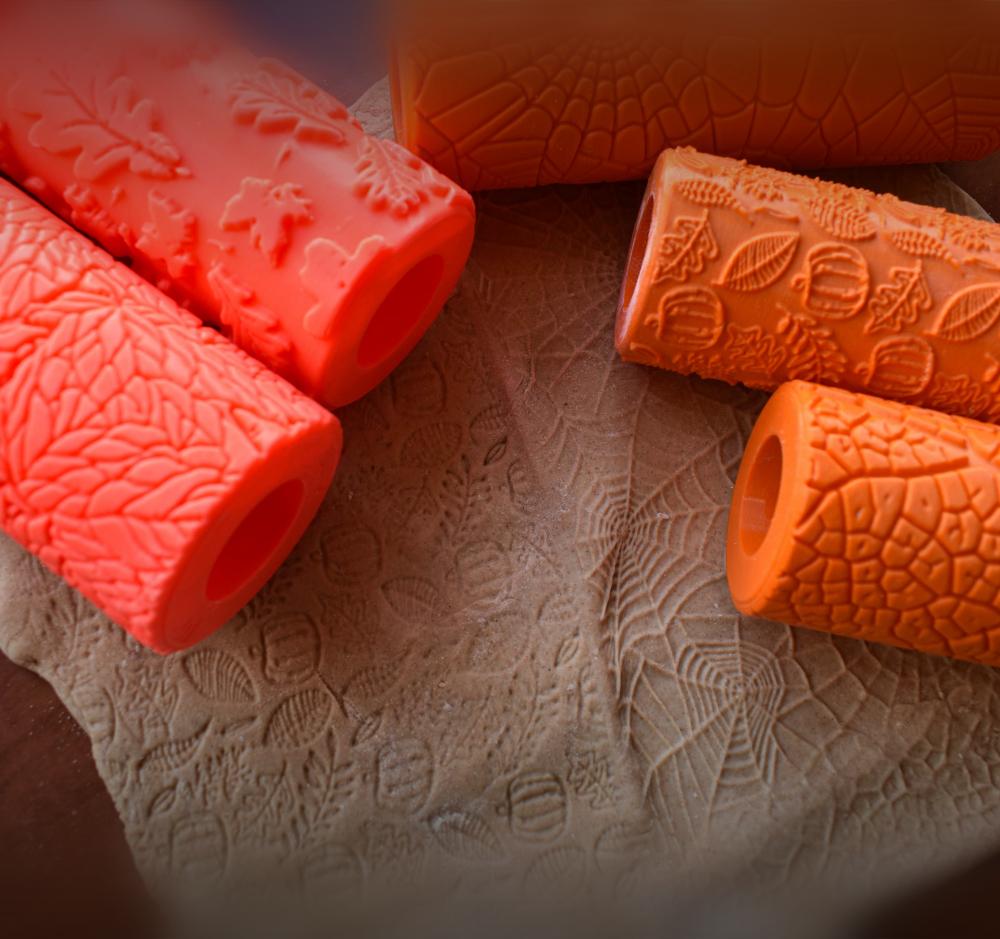 Autumn Texture Rollers 3d model