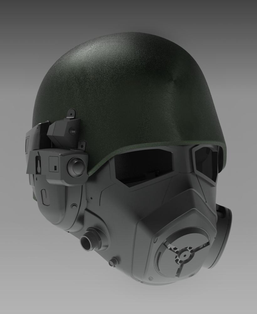 Fallout New Vegas Ranger Helmet 3d model