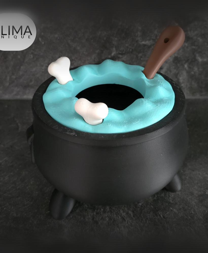 Cauldron Drink Holder/Cooler - Wine, Bottles, Cans 3d model