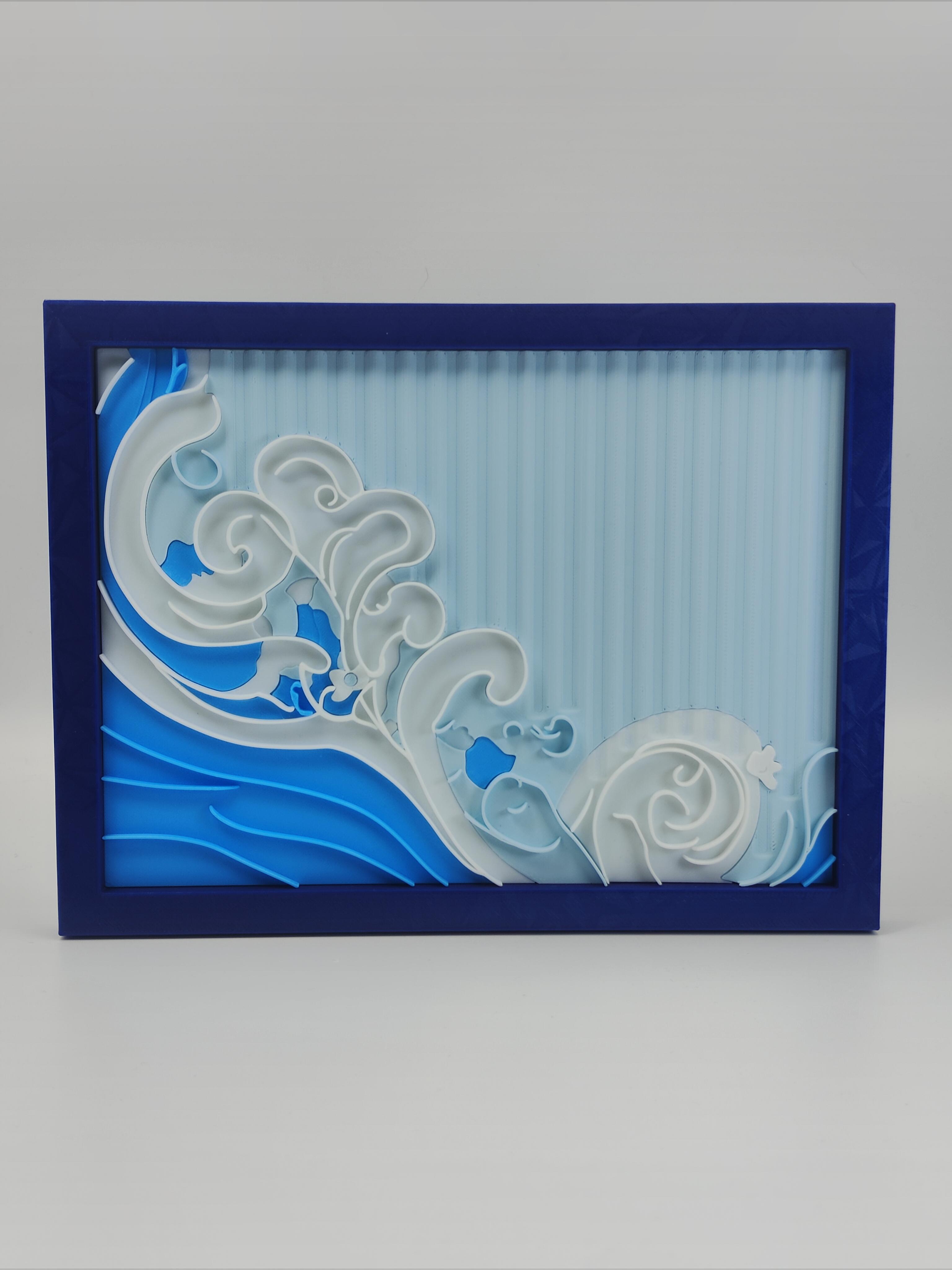 Swirl Wave (A) 3d model