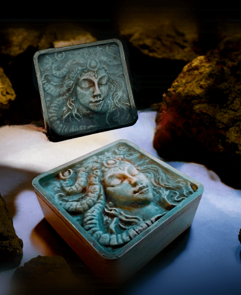 Sea Goddess Jewelry Box 3d model