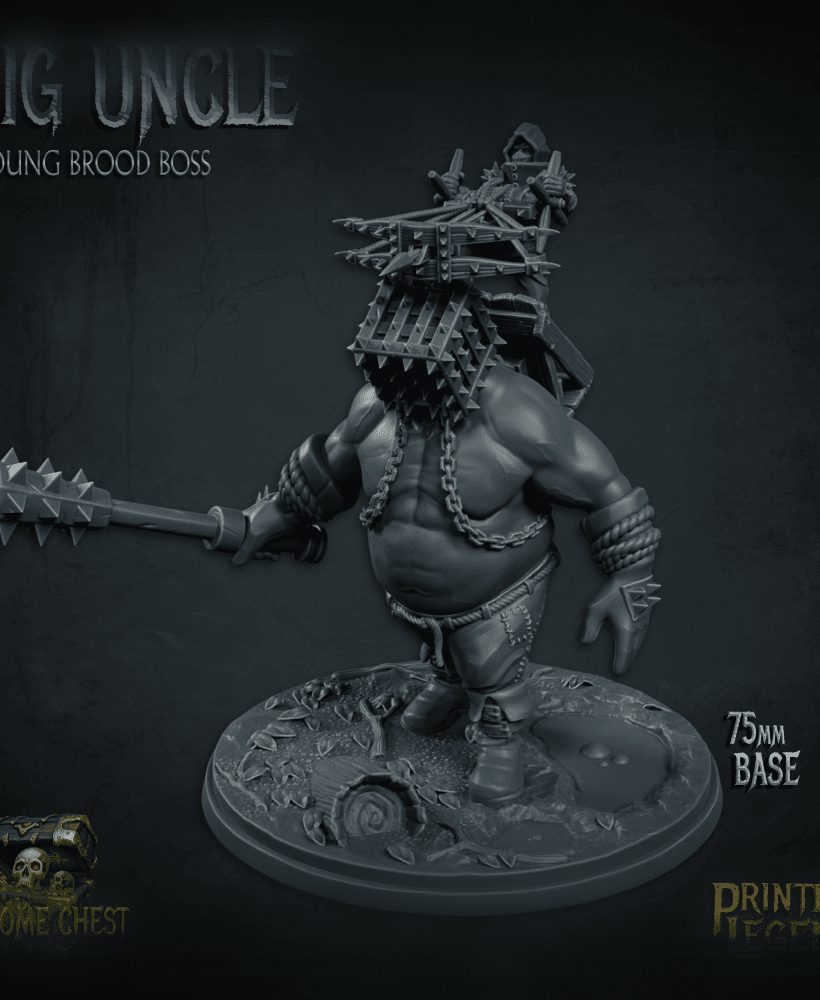 Big Uncle (75mm Base) 3d model