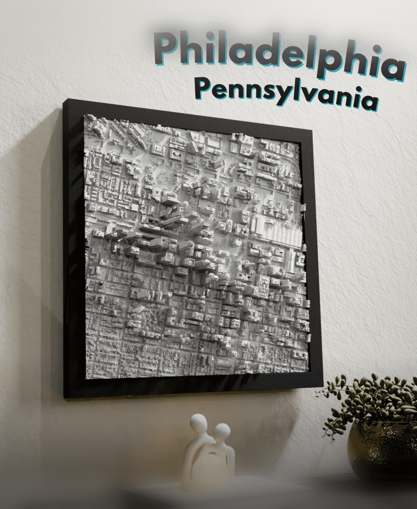 Philadelphia, PA_Solid.stl 3d model