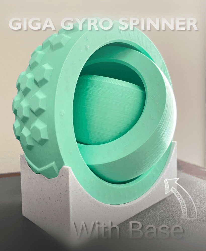 Giga GyroHex Spinner.stl 3d model