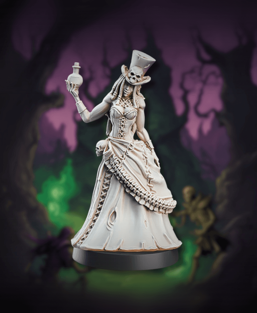 potion lady 3d model
