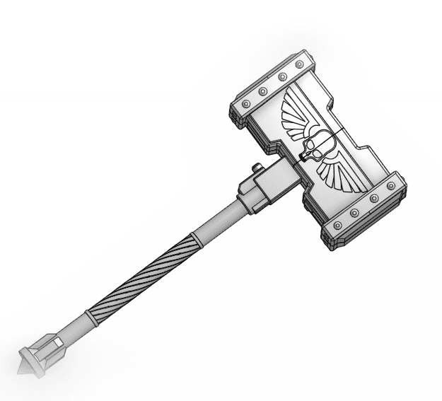 hammer (2).3mf 3d model