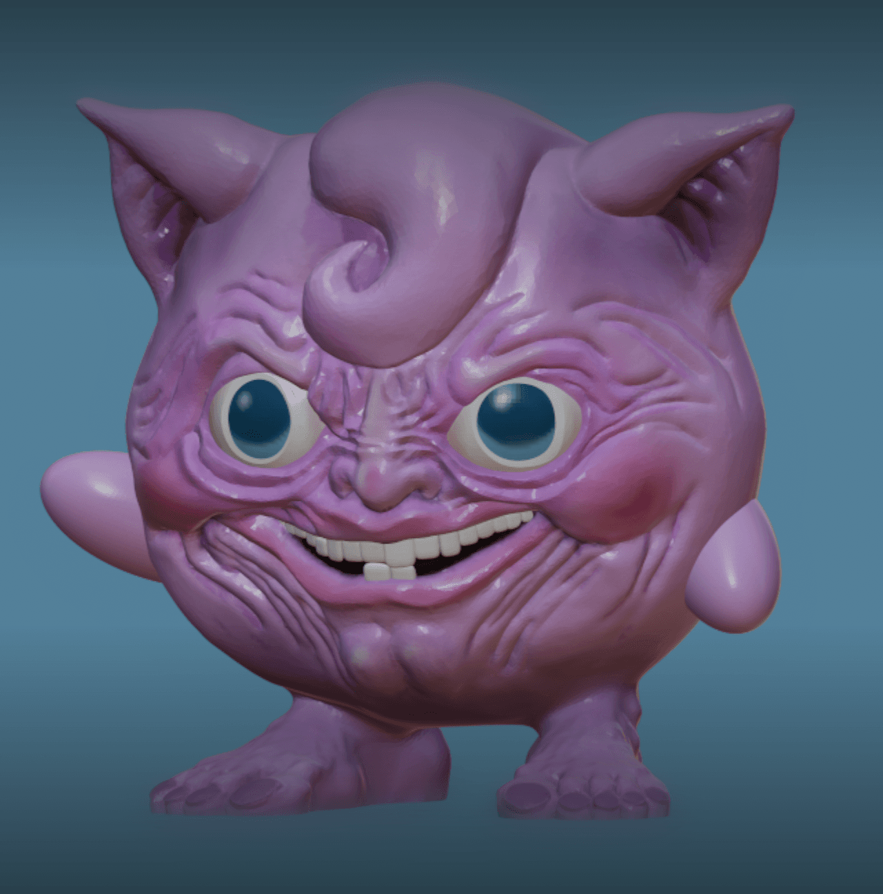 Cute Jigglypuff 3d model