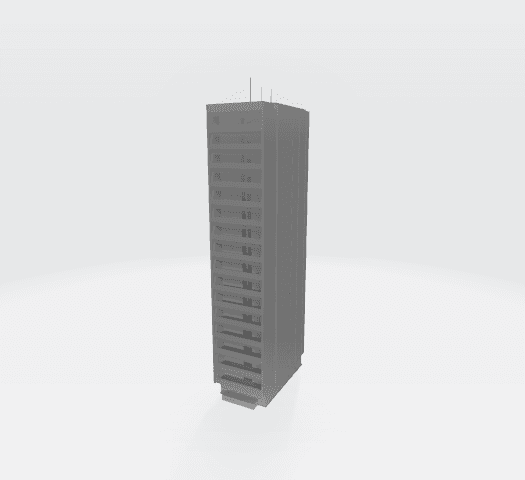 Residential Buildings.obj 3d model