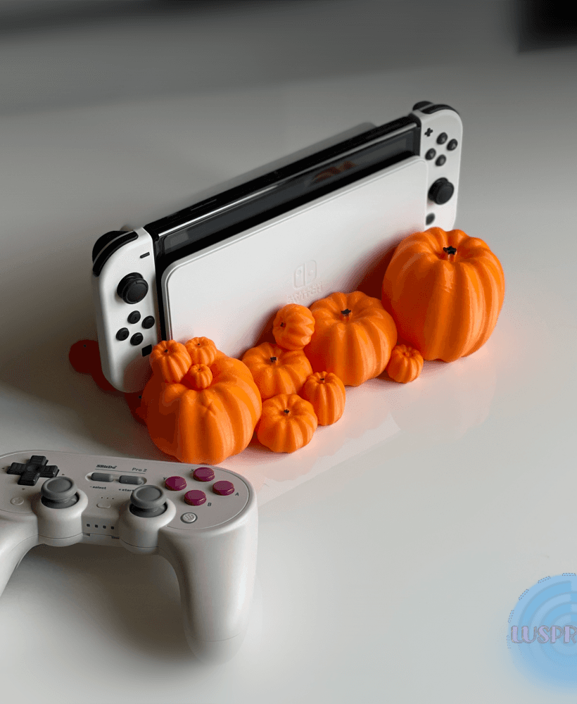 Nintendo Switch Halloween Pumpkin Dock OLED AND CLASSIC 🎃 3d model