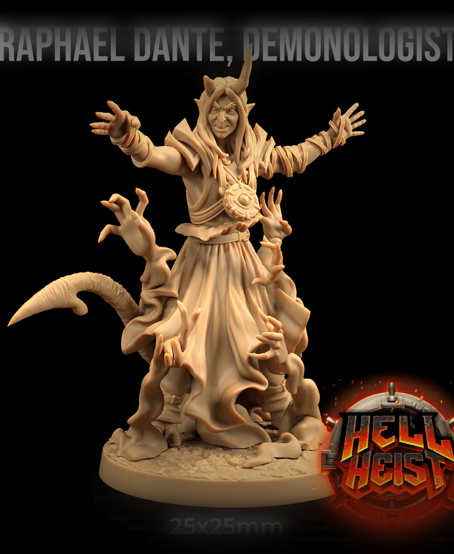 Raphael Dante, Demonologist  3d model