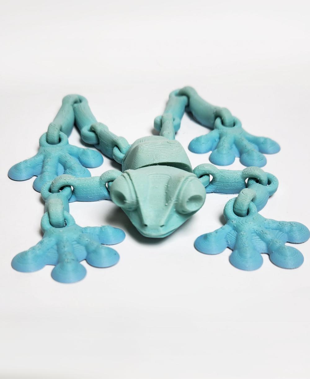 Articulated Frog 3d model