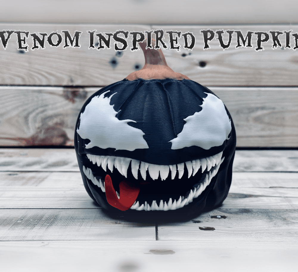 Venom inspired Pumpkin  3d model