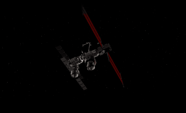 Gateway Lunar Space Station 3d model