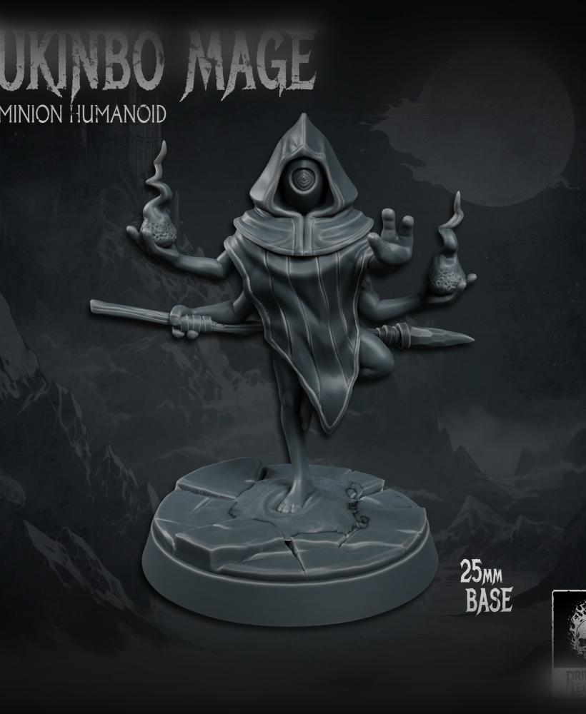 Yukinbo Mage 03 (25mm Base) 3d model