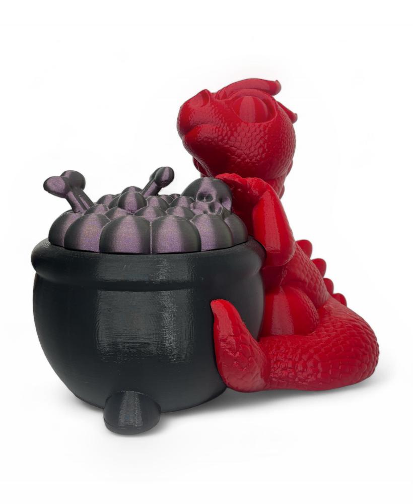 Dragon Cookie Jar Candy Jar 3d model