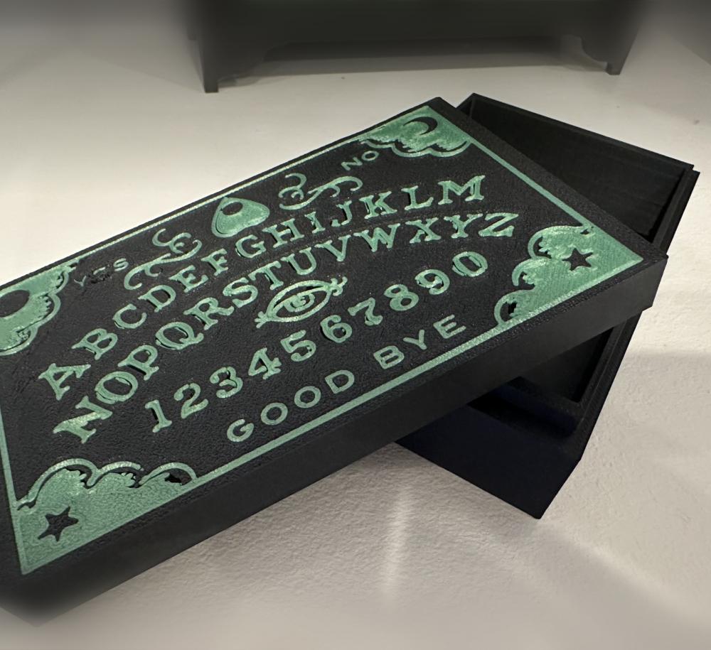 Ouija Board Keepsake Storage Box 3d model