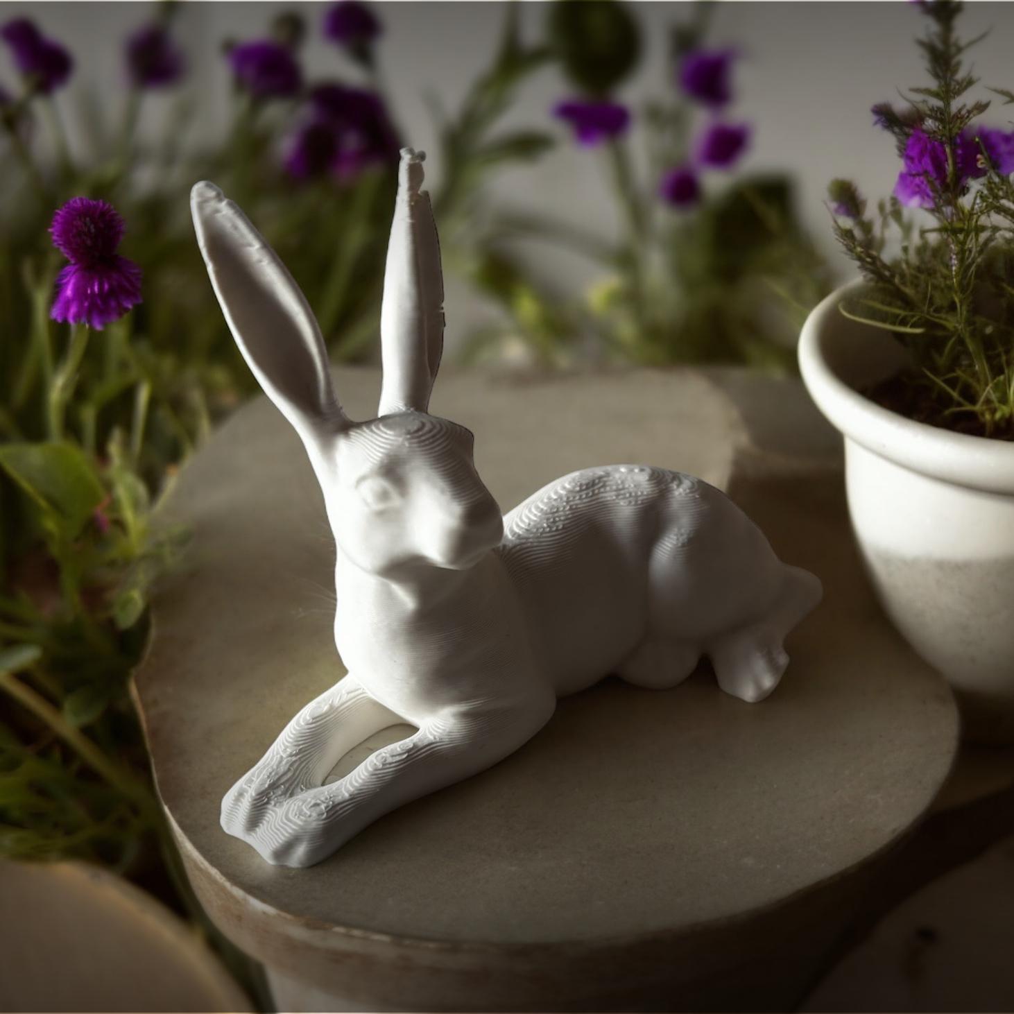 Rabbit decoration 3d model