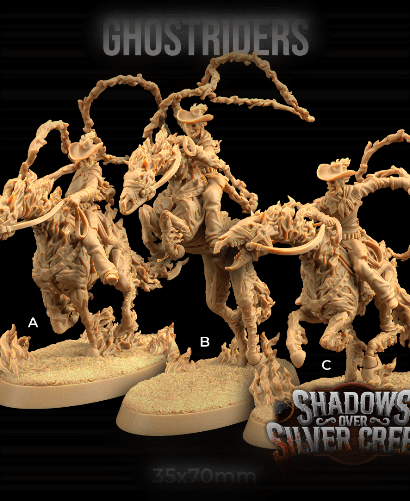 Ghost Riders 3d model