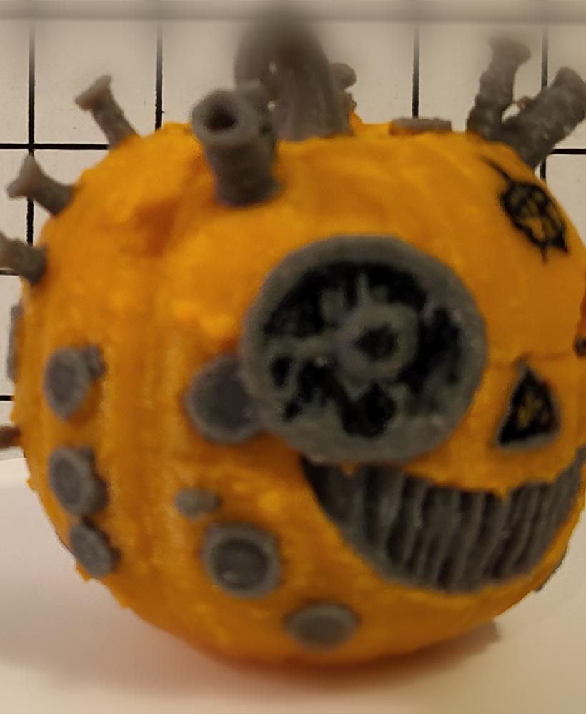 Custom Halloween Freebie - Steampunk meets The Pumpkin King for AMS-Lite 3d model