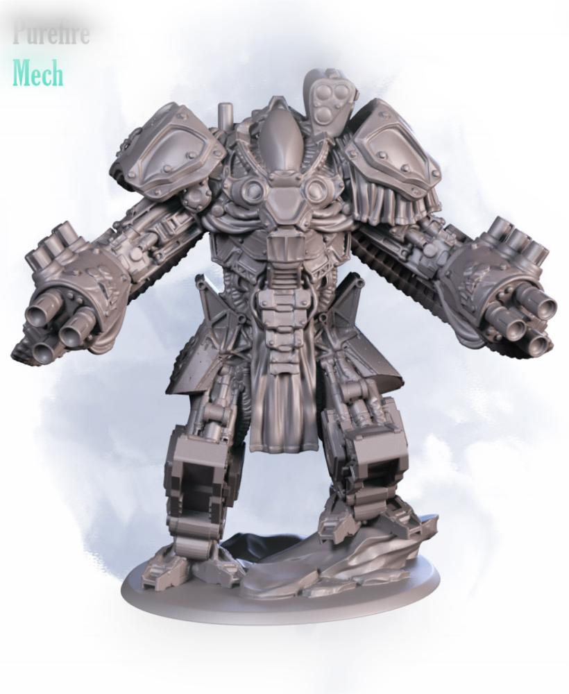 Puryfire Heavy mech 3d model