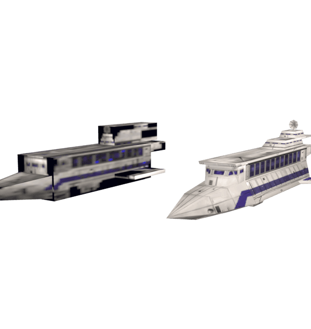 Star Wars Luxury Yacht 3d model