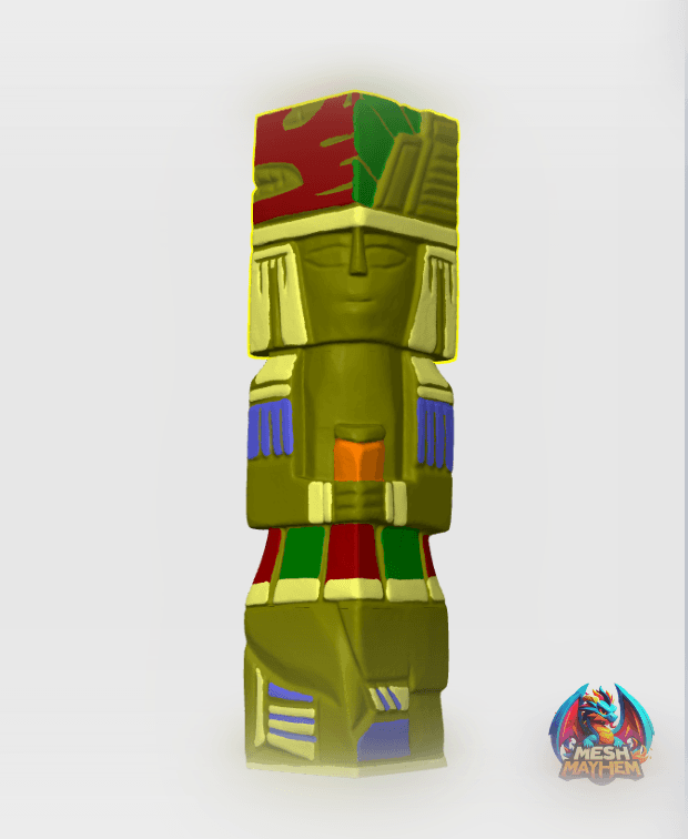 Totem Pole by Mesh Mayhem 3d model