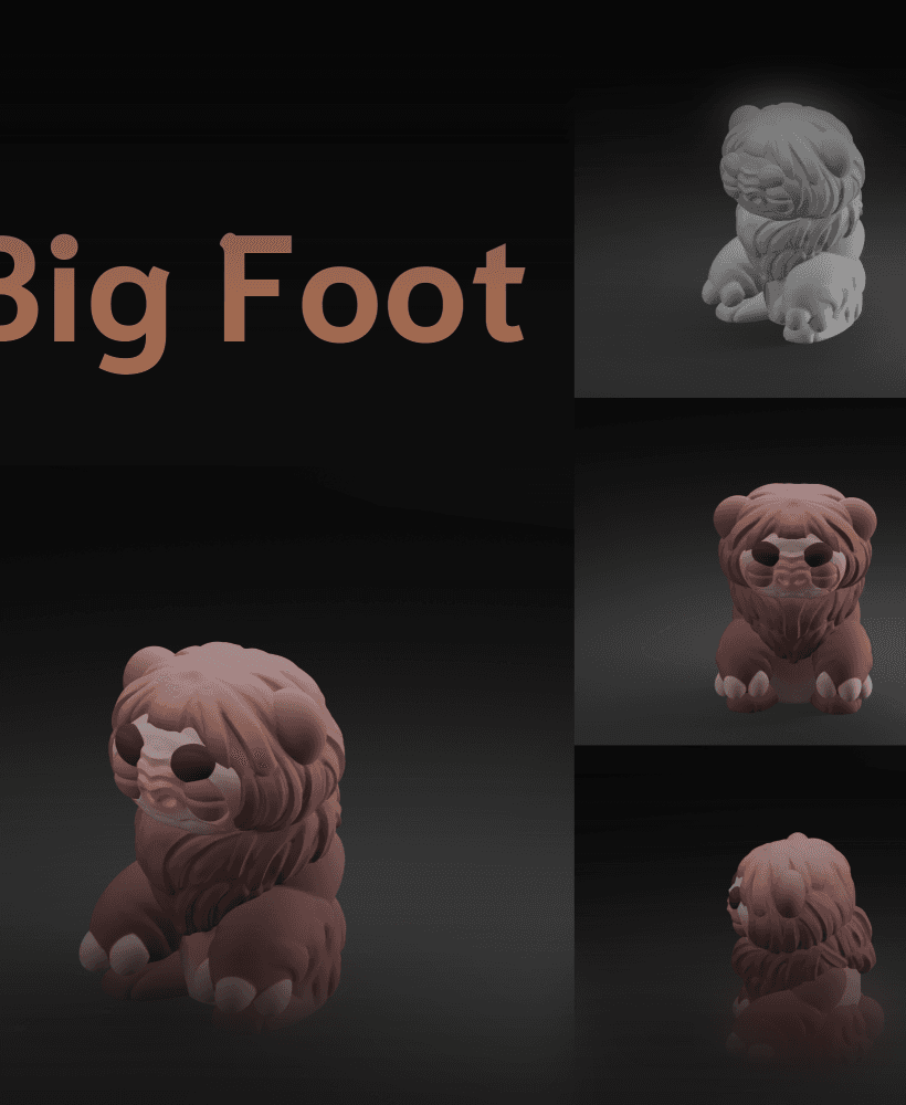 Bigfoot 3d model