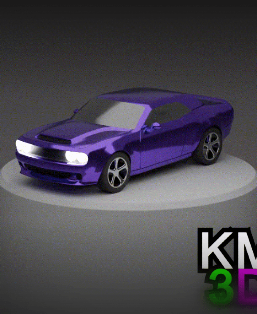 Dodge Demon 3d model