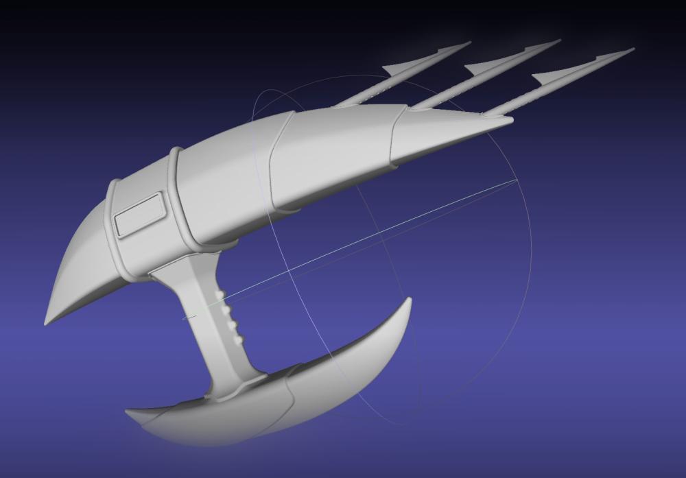 Predator Speargun Replica Printable Assembly 3d model