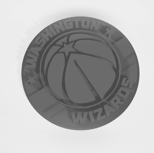 Wizards logo 3d model