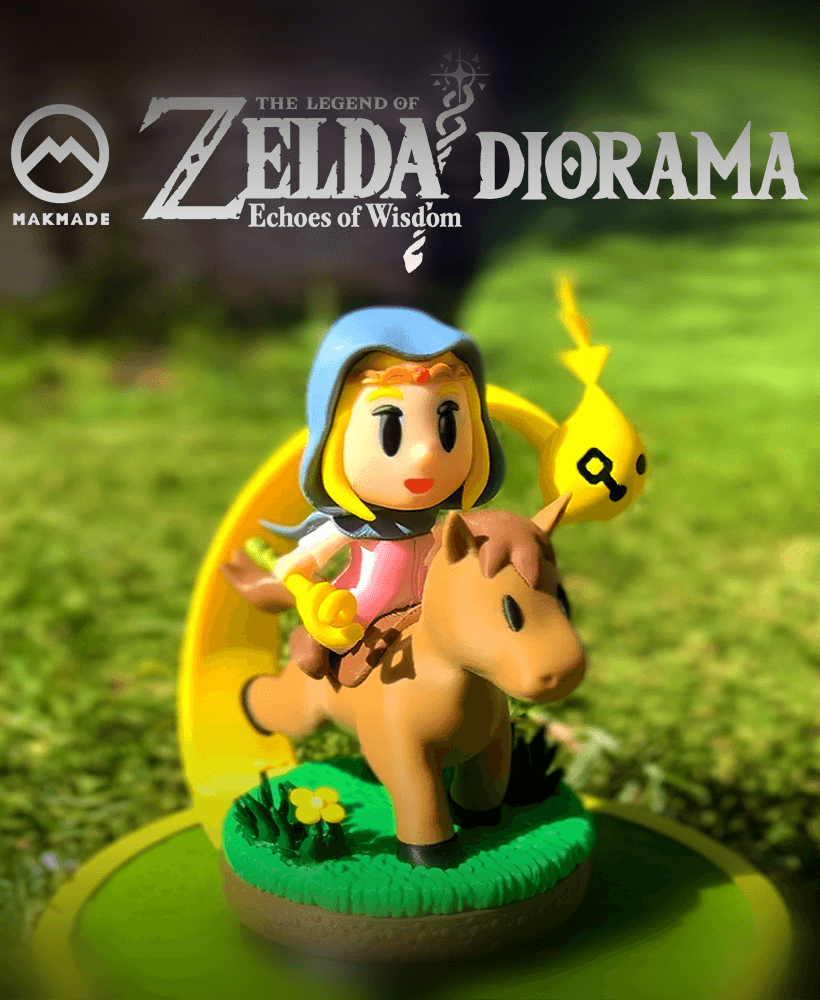 Zelda Echoes of Wisdom Diorama 3d model