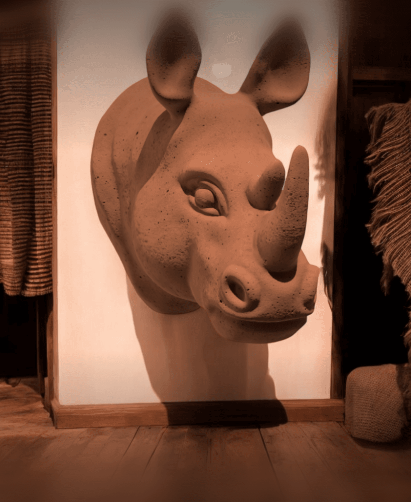 Rhino Head 3d model